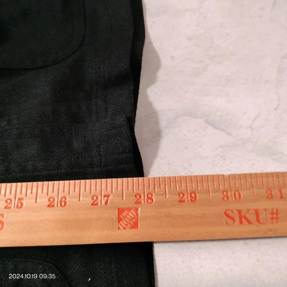 Paul Reid Sz 2/LG Women's Silk Black Jacket Shacket Cuff long Sleeves Floral - Picture 7 of 8